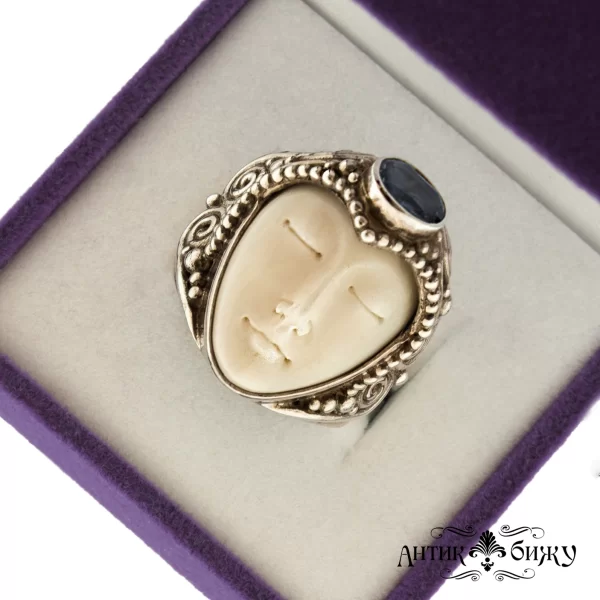 Винтажное серебряное кольцо «Goddess» от Sajen