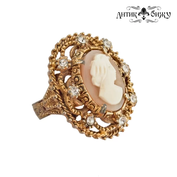Винтажное кольцо «Камея» от Florenza