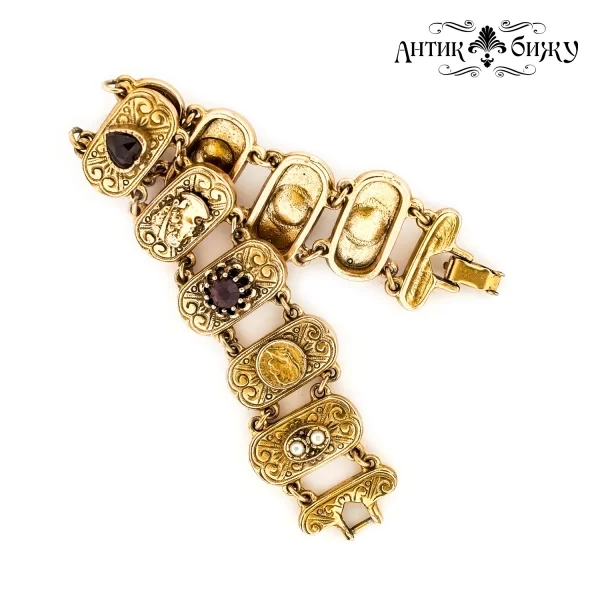 Винтажный браслет в византийском стиле от Goldette