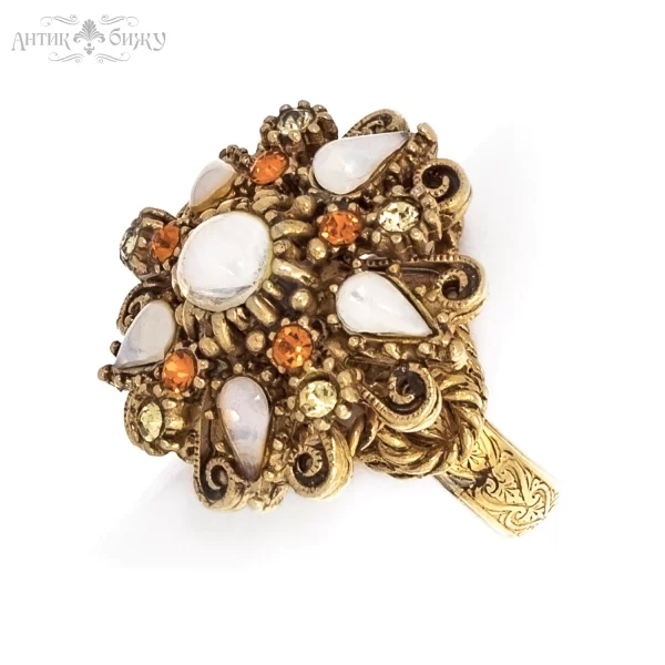 Коктейльное кольцо «Дворцовый шик» от Florenza