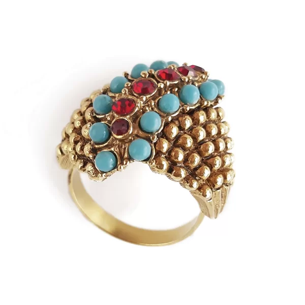Коктейльное кольцо «Мерцание» от Florenza