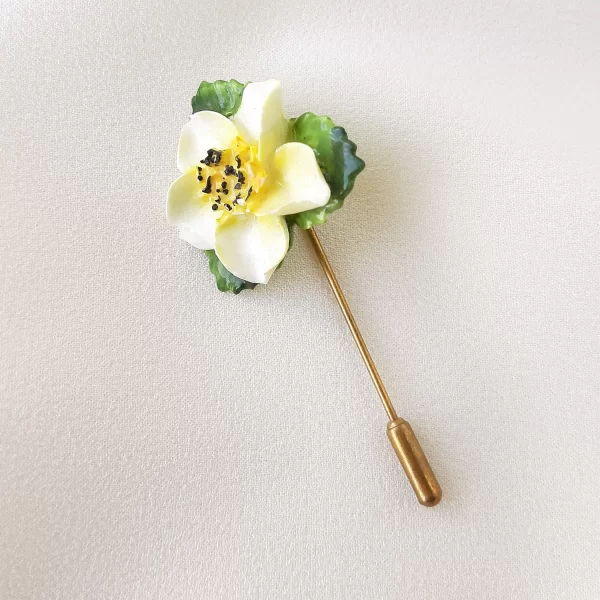 Шляпная булавка «Нежный цветок» от Dorothy Ann