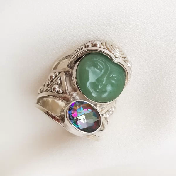 Серебряный перстень «Богиня природы» от Sajen Купить винтаж