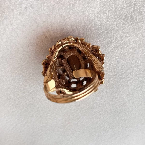 Винтажное кольцо «Величие» от Florenza Старинные украшения