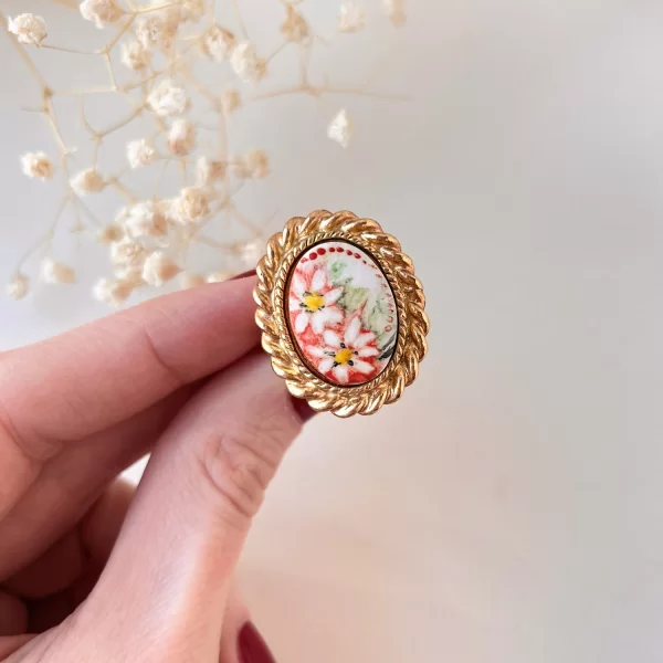 Винтажное кольцо «Весна» от Florenza Купить винтаж