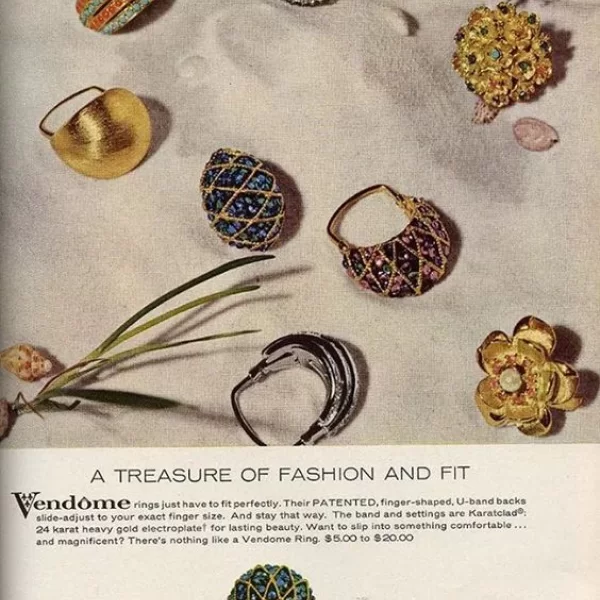 Винтажное кольцо с камеей от Vendome Купить с доставкой