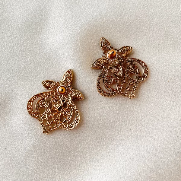 Винтажные серьги «Тайны королевства» от 1928 Jewelry Купить антиквариат