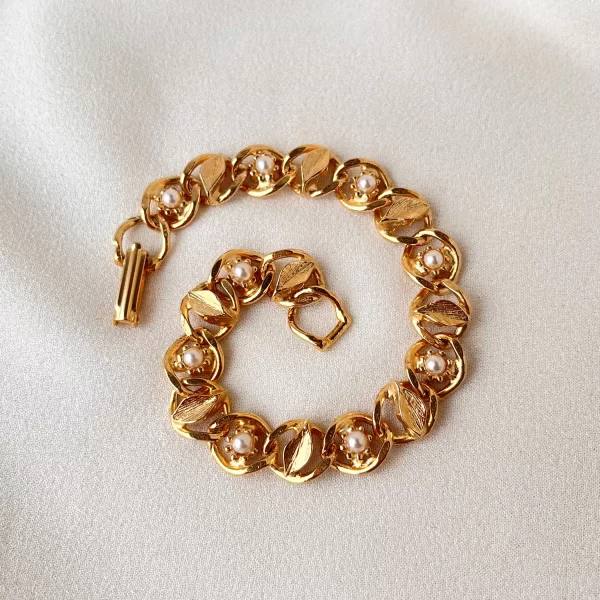 Винтажный браслет «Летняя пора» от Goldette Старинные украшения