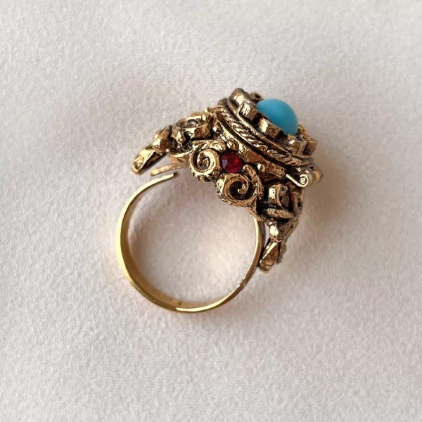 Винтажное кольцо «Тайник» от Art Купить винтаж