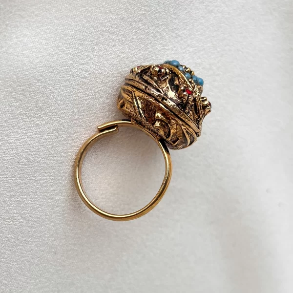 Винтажное кольцо - локет от Art Старинные украшения