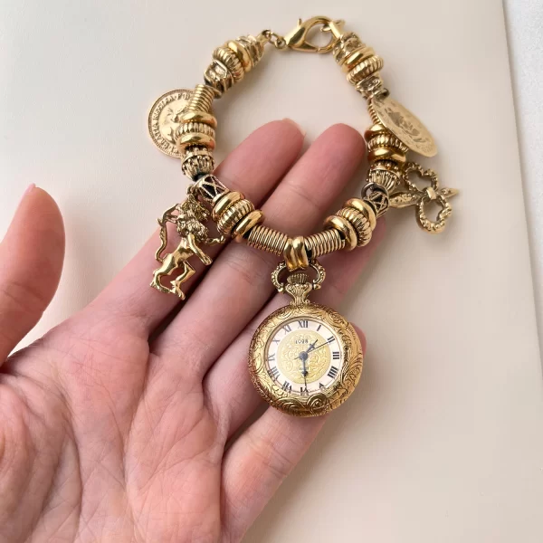 Винтажный браслет с часами «История» от 1928 Jewelry Купить бижутерию