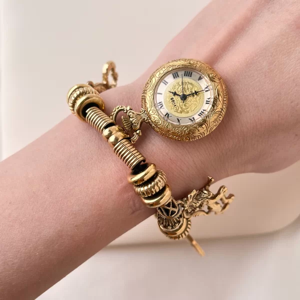 Винтажный браслет с часами «История» от 1928 Jewelry Старинные украшения