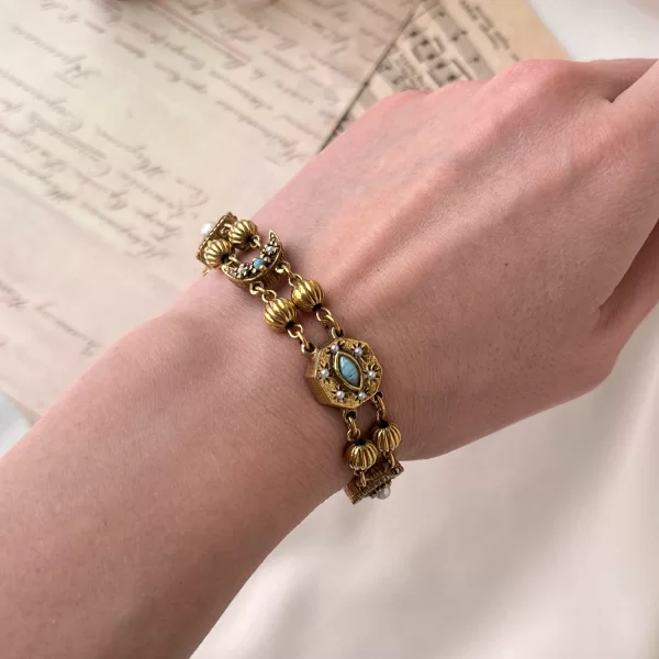 Винтажный браслет «Тайны» от Goldette Купить бижутерию