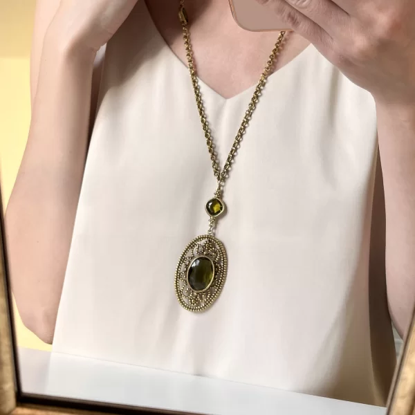 Винтажное колье «Мотив» от Accessocraft Купить бижутерию