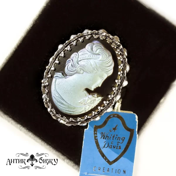 Винтажное кольцо «Дама сердца» от Whiting and Davis