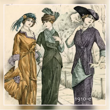 Мода 1910-х годов или первый тренд на практичность.